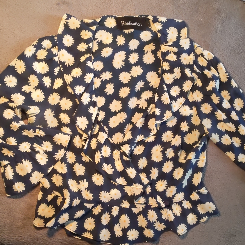 😲REALISATION Cher Top Blue Daisy (retired color!) - Picture 6 of 8